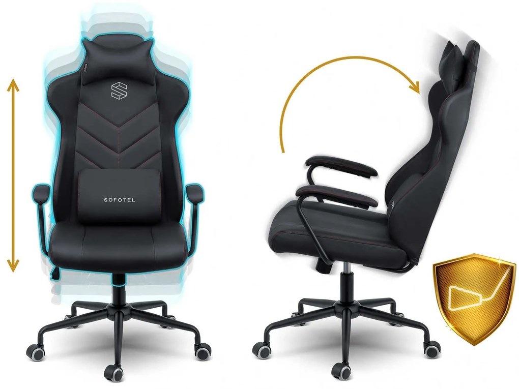 Kancelárska stolička Sofotel Verona 2580 - čierna