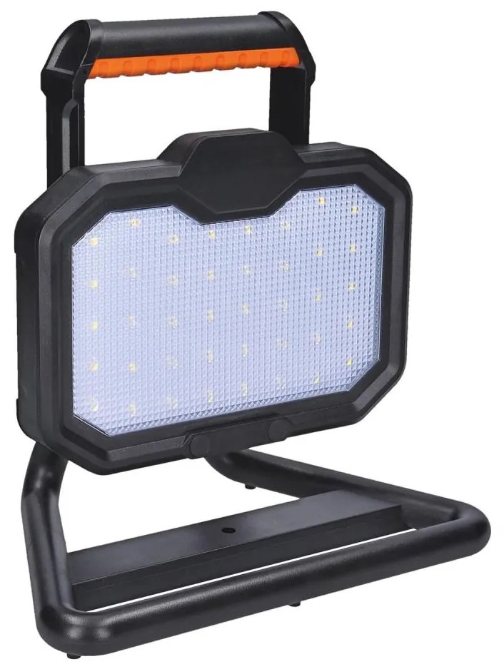 Solight WM-20W-RE-LED Stmievateľný nabíjací reflektor LED/20W/4400 mAh 4000K IP54
