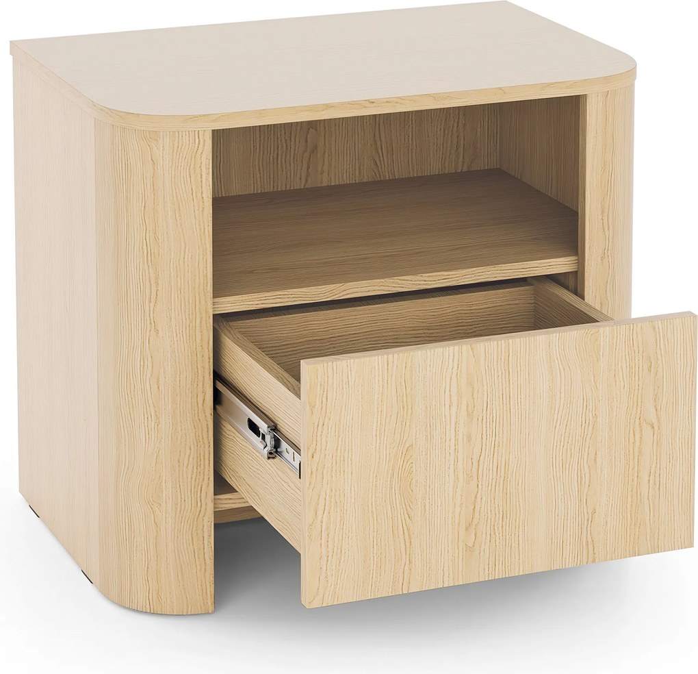 Nočný stolík Sorrenti 58 cm - dub vicenza