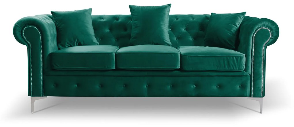 Pohovka Roma Chesterfield III Béžová