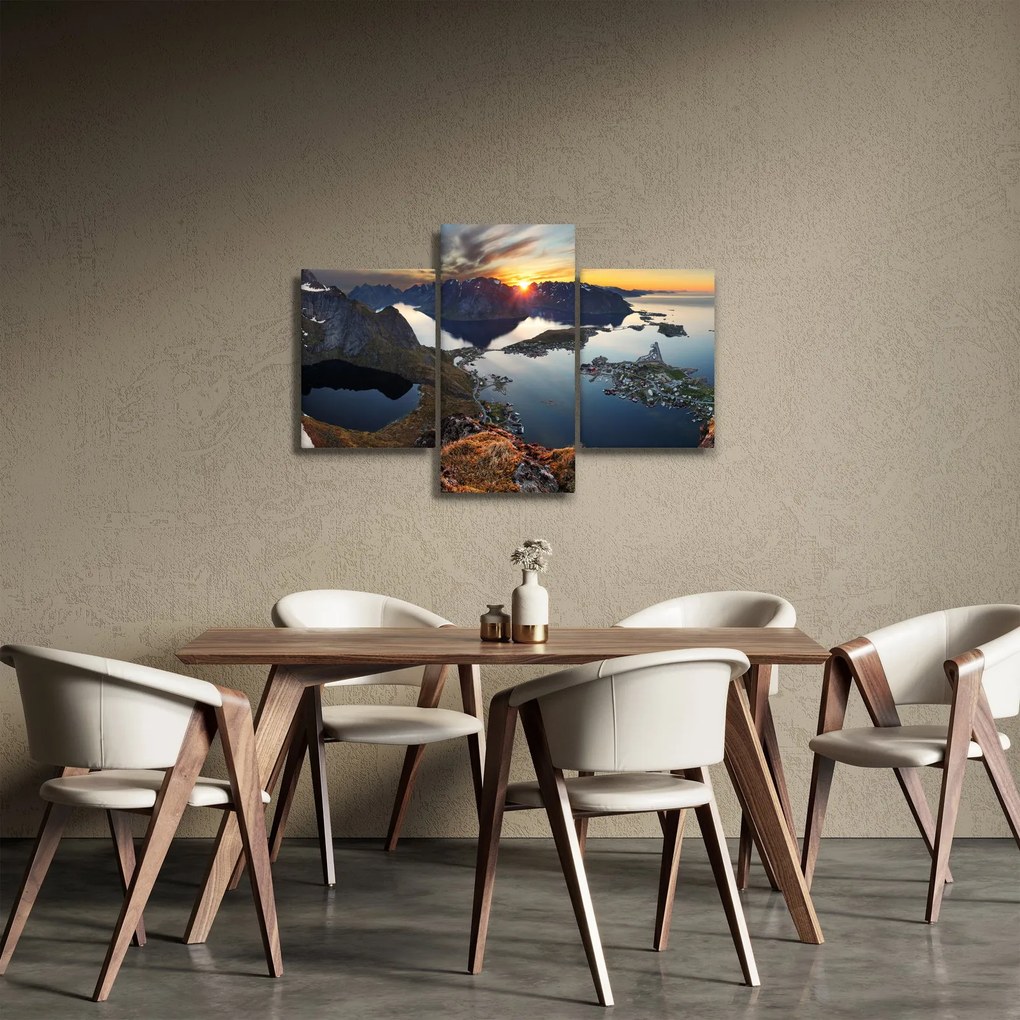 Obraz - Horská krajina, Nórsko (90x60 cm)