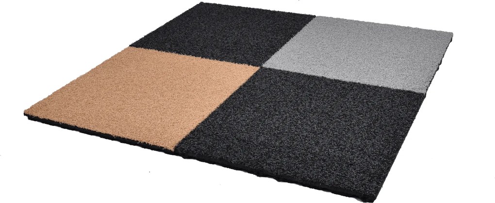 Gumová trávniková dlaždica ASLON 40 x 40 cm, Stone Grey