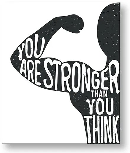 Motivačný obraz na stenu You are stronger | rôzne rozmery