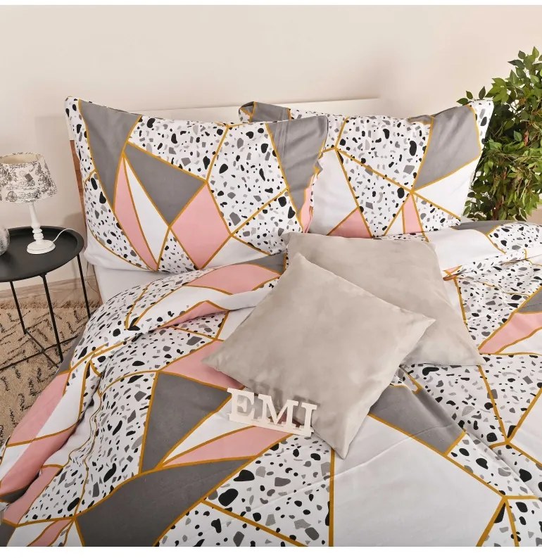 Flanelové obliečky Galina EMI, Štandardný set jednolôžko obsahuje 1x 140x200 + 1x 70x90