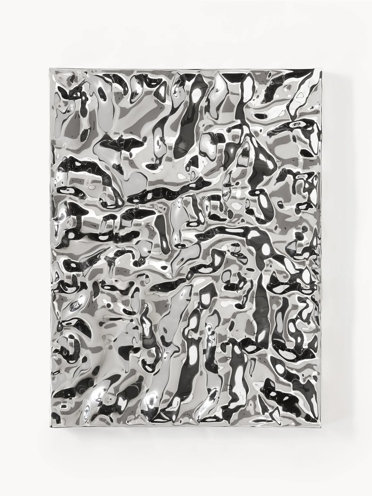 Nástenná dekorácia's tepaným povrchom Splash