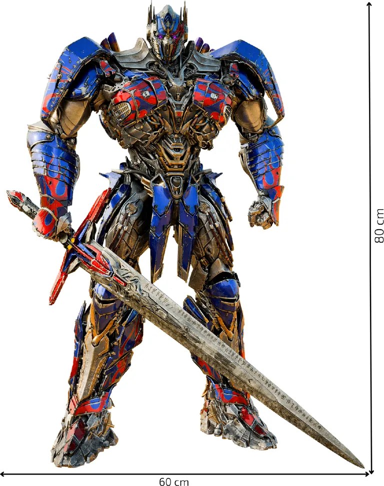 Transformer - Optimus Prime - textilná nálepka na stenu
