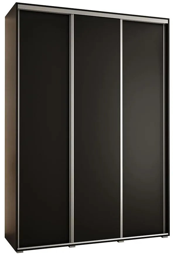 Skriňa 45 Canaris 1 200 čierna/silver