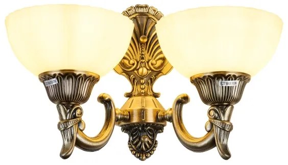 Brilagi - Nástenná lampa CLASSIC 2xE27/60W/230V mosadz