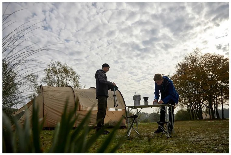 Grand Canyon Skladacia kempingová stolička Sinyala (hnedá) (100364018)