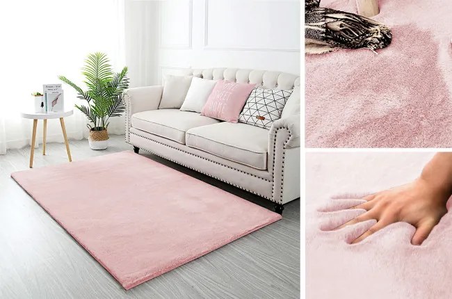 Koberec RABBIT pinky