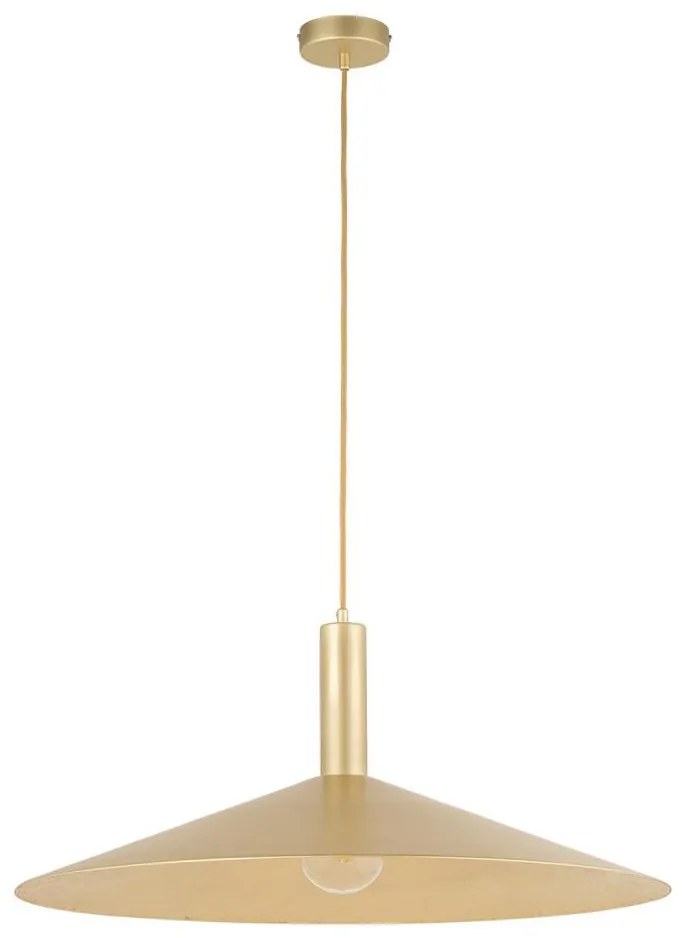 Luster na lanku CAPRI 1xE27/15W/230V pr. 70 cm zlatá