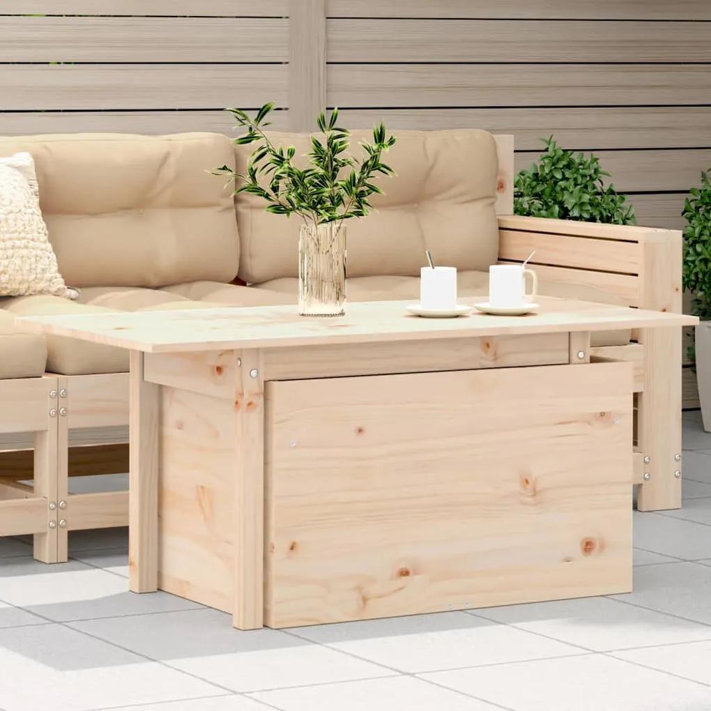 Záhradný stôl 100x50x75 cm masívna borovica 844908