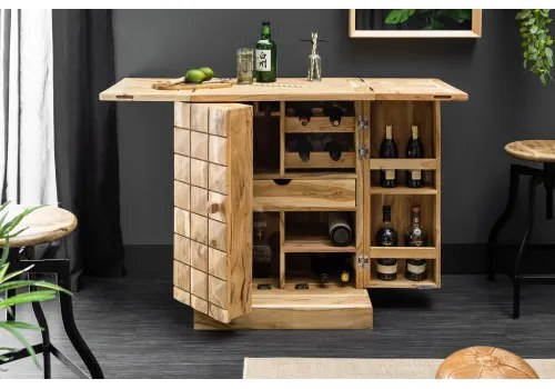 Komoda/Bar 39750 Drevo Acacia  - Komfort-nábytok
