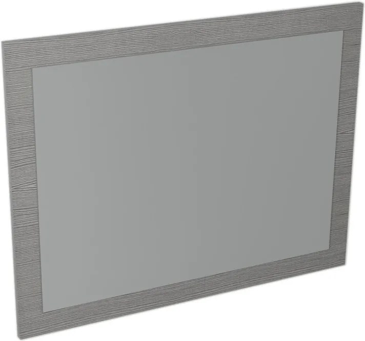 SAPHO - LARGO zrkadlo v ráme 700x900x28mm, dub strieborný (LA711)