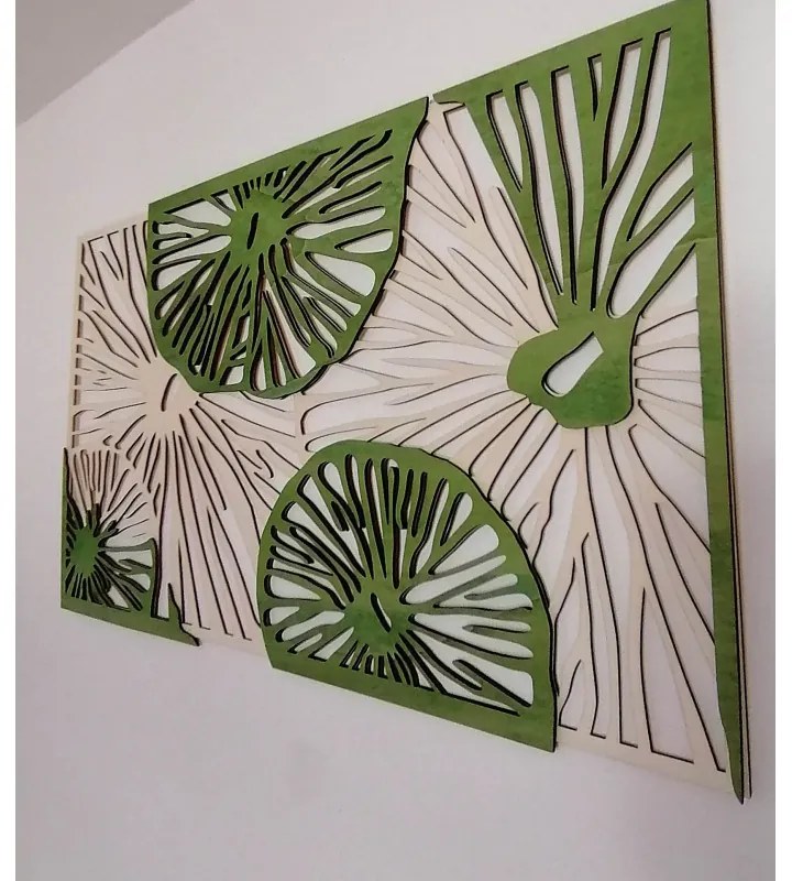 Moderný obraz na stenu I SENTOP PR0301 multi green