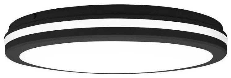 Top Light - LED kúpeľňové stropné svietidlo COMET LED/40W/230V IP54 čierne pr. 40 cm