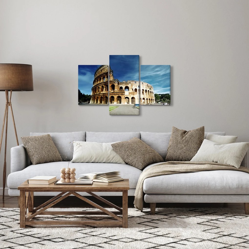 Obraz - Koloseum v Ríme, Taliansko (90x60 cm)