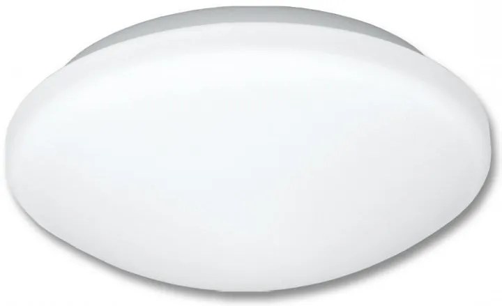 ECOLITE Stropné / nástenné vonkajšie svietidlo so senzorom, biele