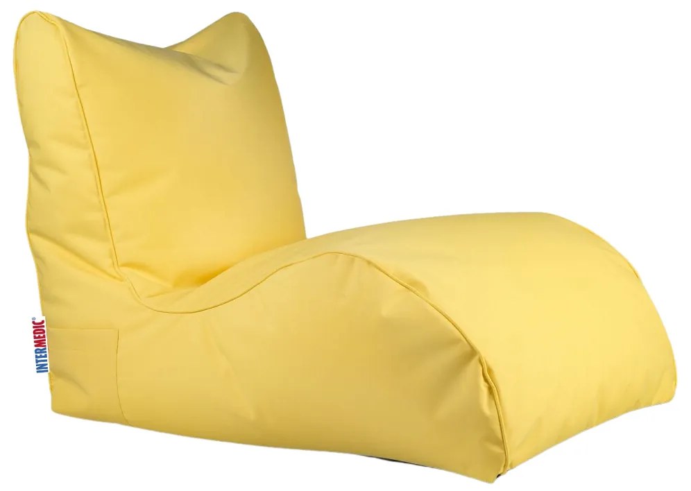 Sedací vak Naomi Outdoor – pohodlné kreslo na terasu, záhradu aj k bazénu Farba: M1 - žltý
