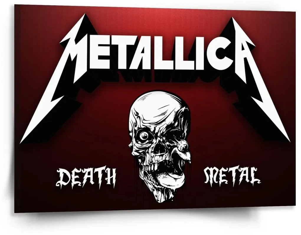 Sablio Obraz METALLICA Death metal - 150x110 cm