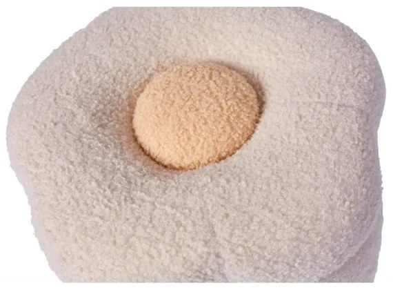 Childhome - Taburet FLOWER pr. 35 cm krémová