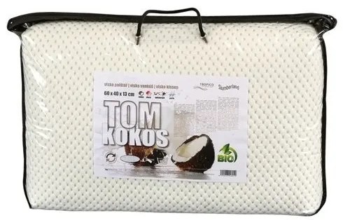 Tropico TOM KOKOS - mäkší anatomický vankúš z bio latexu