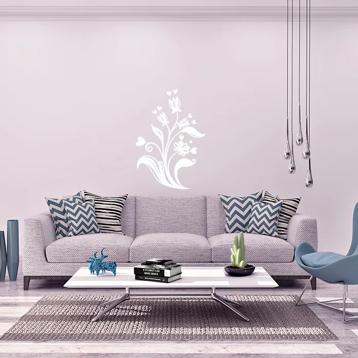 Sablio Samolepka na stenu: Ornament 2 - 42x60 cm