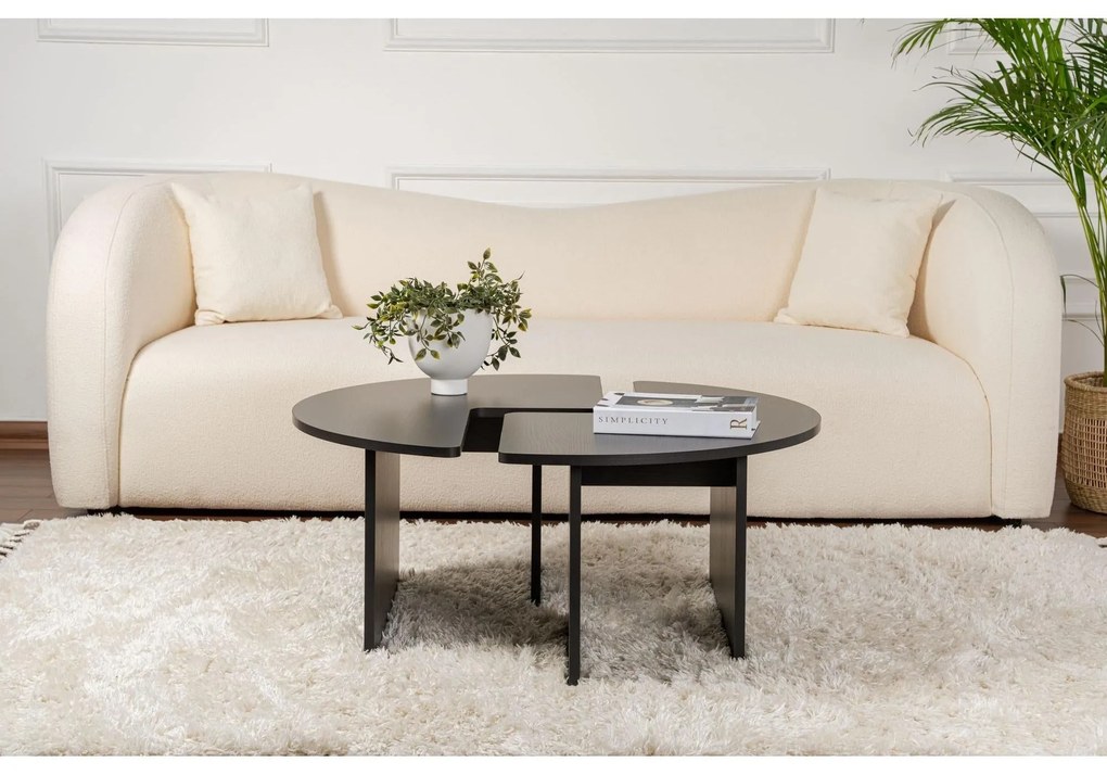 Konferenčný stôl Moira - Wood Black