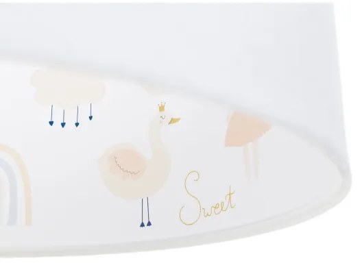 Detský luster na lanku SWEET DREAMS 1xE27/60W/230V pr. 30 cm