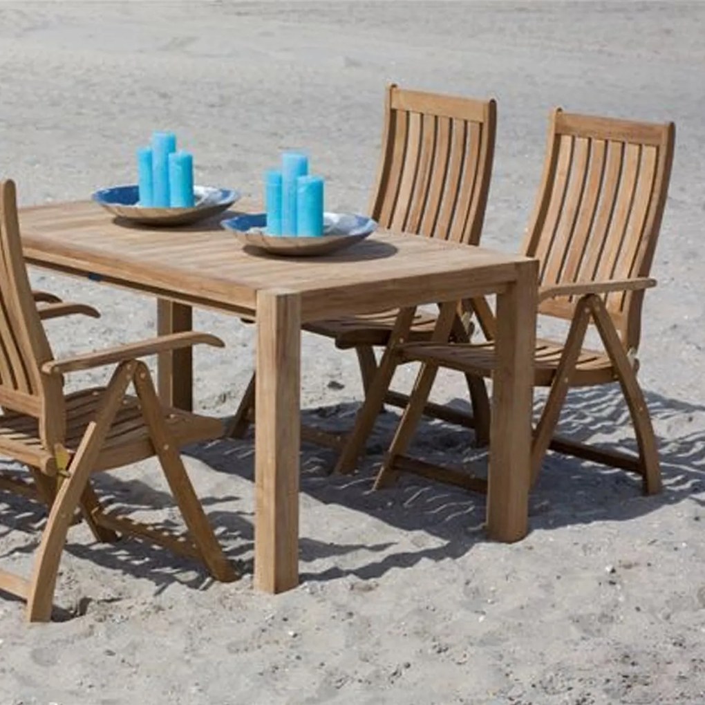 Polohovacie záhradné kreslo Comfort 109 × 74 × 58 cm
