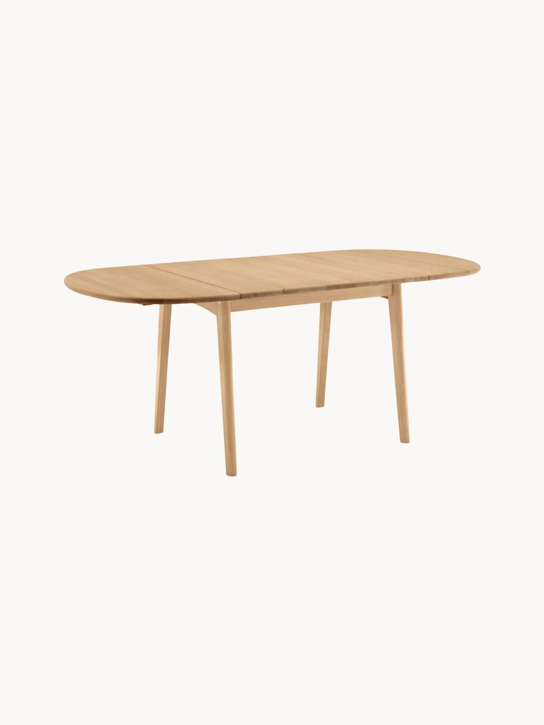 Rozkladací jedálenský stôl z dubového dreva CH002, 90 - 188 x 90 cm