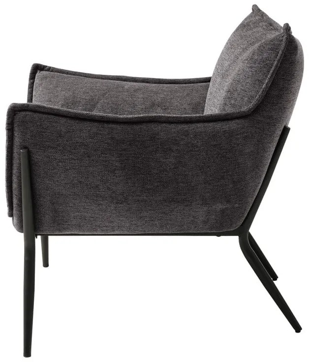 Sivé relaxačné kreslo Calgary – Unique Furniture