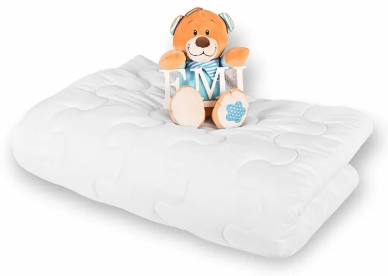 Paplón a vankúš do postieľky 90x130 + 45x65 antialergický EMI