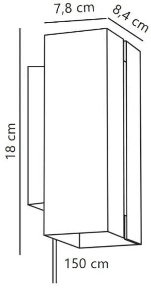 Nordlux - LED stmievateľné nástenné svietidlo CURTIZ 2xLED/4,5W/230V biele