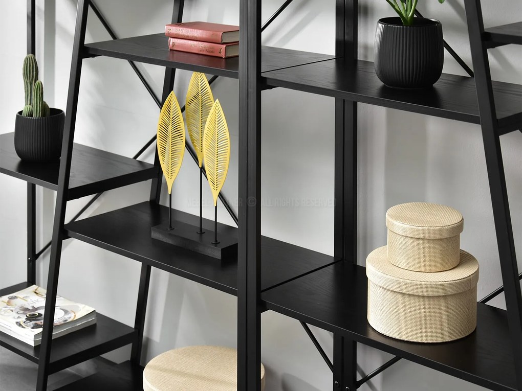 Regál Gecon Reg Zes (čierna). Akcia -12%. Vlastná spoľahlivá doprava až k Vám domov. 1111812