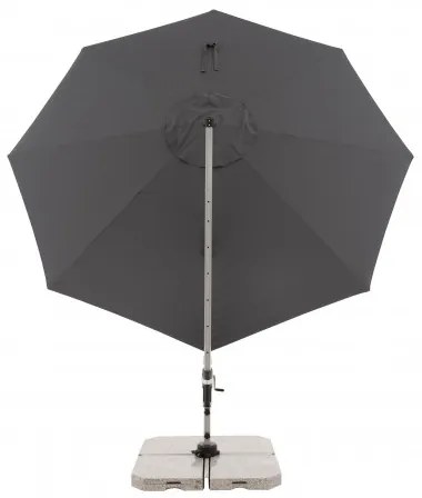 Doppler ACTIVE 370 cm - bočný záhradný slnečník s bočnou tyčou : Barvy slunečníků - 840