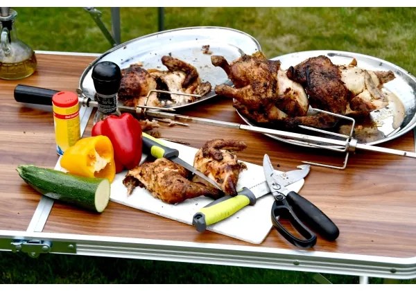 Grilovacie náčinie nerez s kufríkom 6 ks