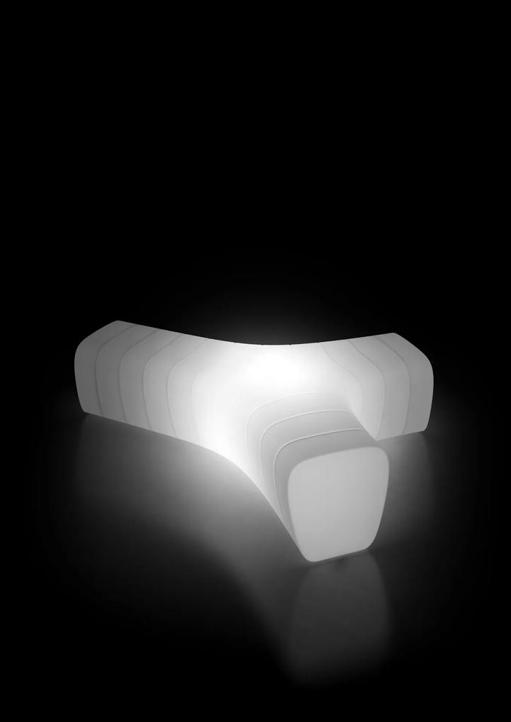 Modulárna lavica Jetlag s osvetlením, Variant osvetlenia studené svetlo 6500 K