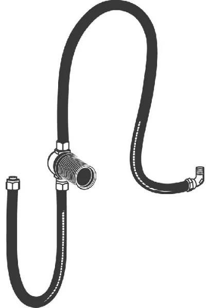 GROHE 28995000 - Pripojovacia súprava TALENTOFILL DN 20 lesklý chróm