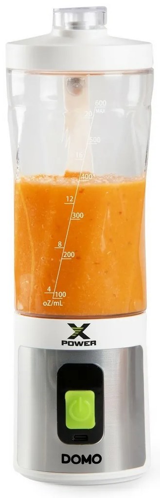 DOMO DO752BL bezdrôtový mixér na smoothie X-Powerto go