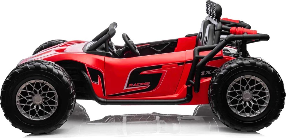 JOKOMISIADA Dvojmiestne autíčko na batériu Buggy Racing červené PA0281