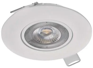 Emos ZD3122 LED SIMMI stropná vstavaná bodovka kruh priemer 90 × 25 mm 5W 450lm 4000K biela