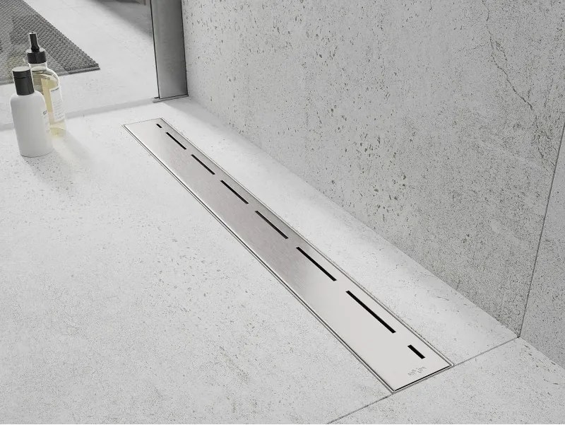 Mexen Flat nerezový sprchový žľab 60 cm vzor M03, 1022060-15