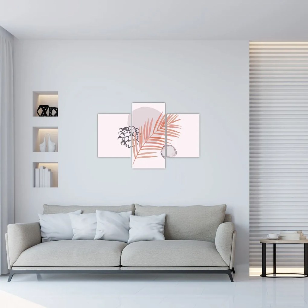 Obraz - Fialový minimalizmus N⁰3 (90x60 cm)
