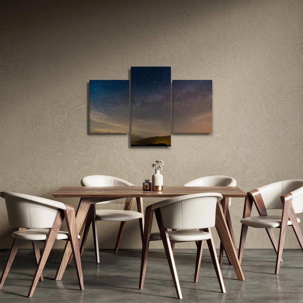 Obraz nočnej oblohy (90x60 cm)
