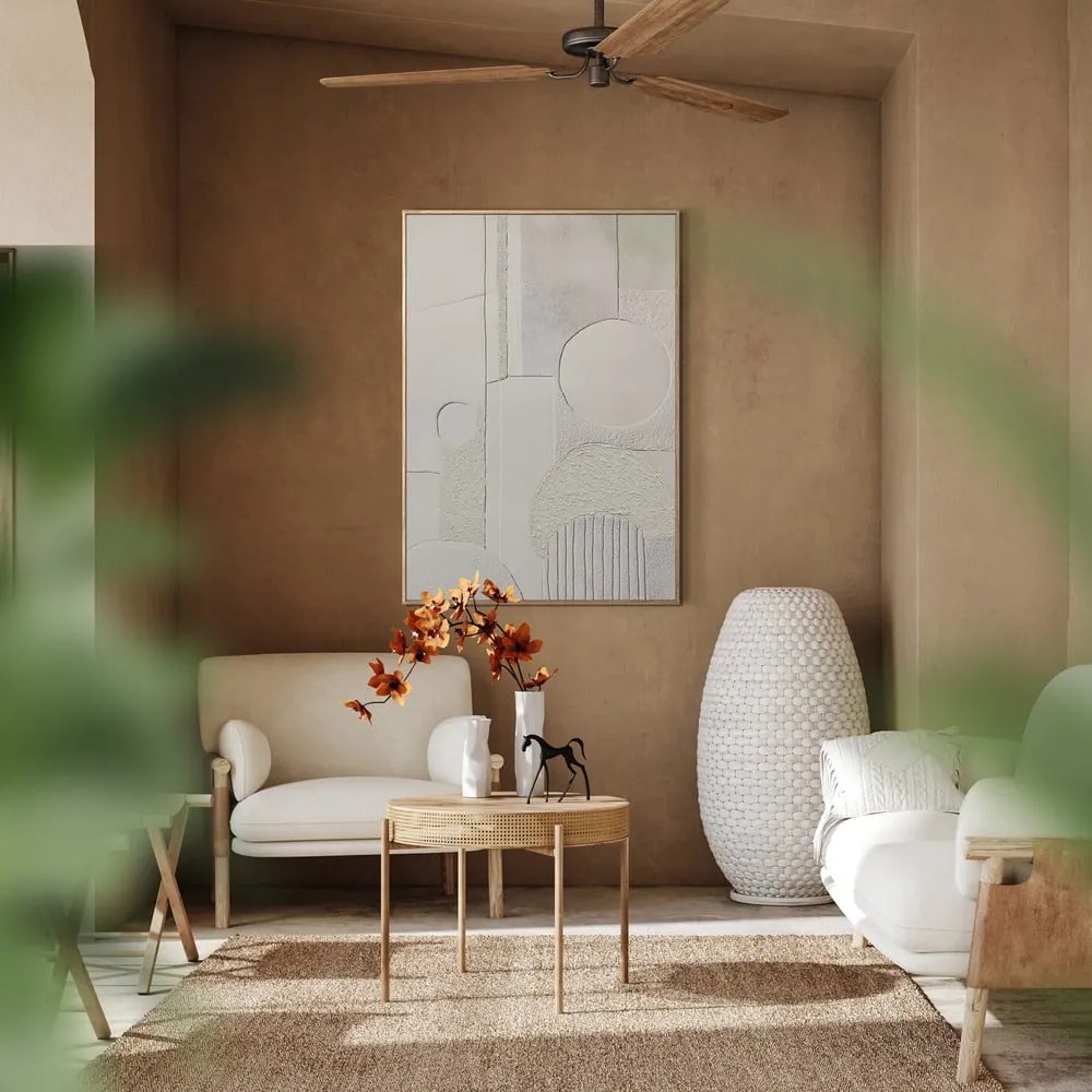 Obraz s ručne maľovanými prvkami 70x100 cm Lan – Styler