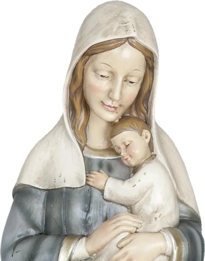 Socha Panny Márie - 19 * 15 * 39 cm