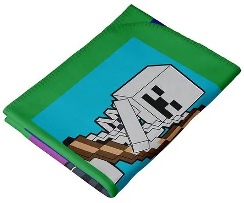 Carbotex Detská deka Minecraft Figure ,150 x 200 cm