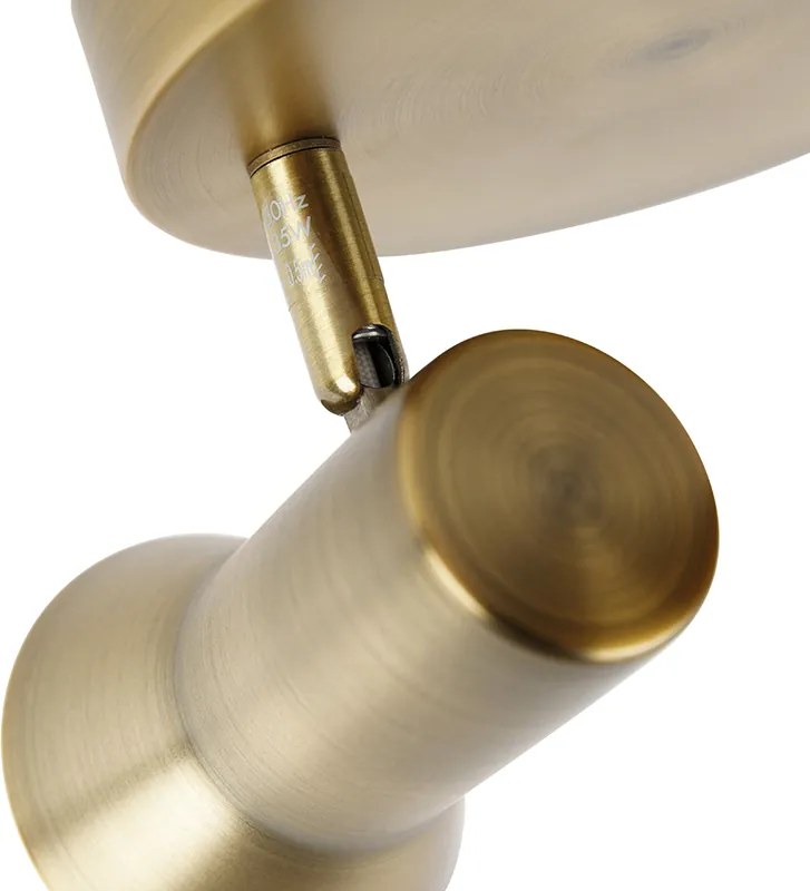 Stropné bodové svetlo bronzové okrúhle sklápateľné a otočné - Karin 2