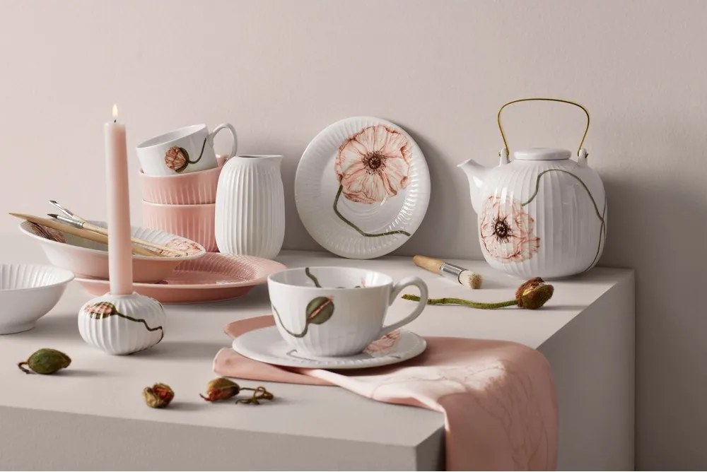 Biela porcelánová šálka 380 ml Hammershøi Poppy – Kähler Design